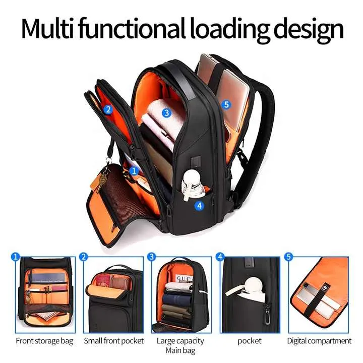 Backpack Men's 16-inch-حقيبة ظهر رجالية مقاس 16