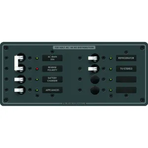 Blue Sea 8412 AC Main   6 Positions - White [8412]