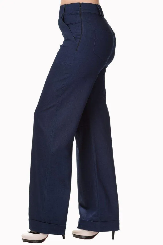 Blueberry Hills Flared Trousers