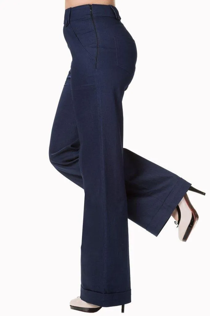 Blueberry Hills Flared Trousers