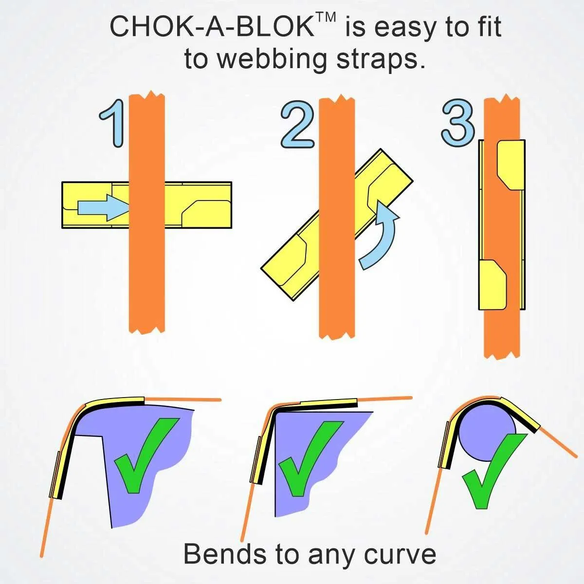 Chok-A-Blok Webbing Strap Protector