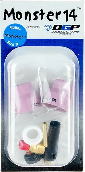Diamond Ground Monster 14 TIG Nozzle Kit MN14-2-116D