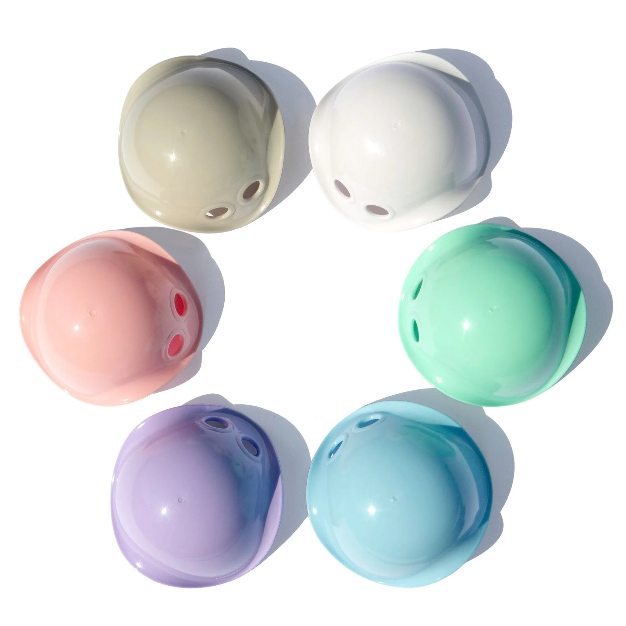 Fat Brain Bilibo Mini Pastel Colors - 6 Color Combo Pack by MOLUK