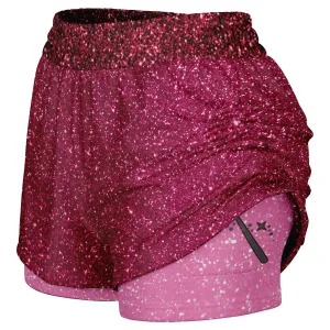 Flora Double Layer Pocket Shorts