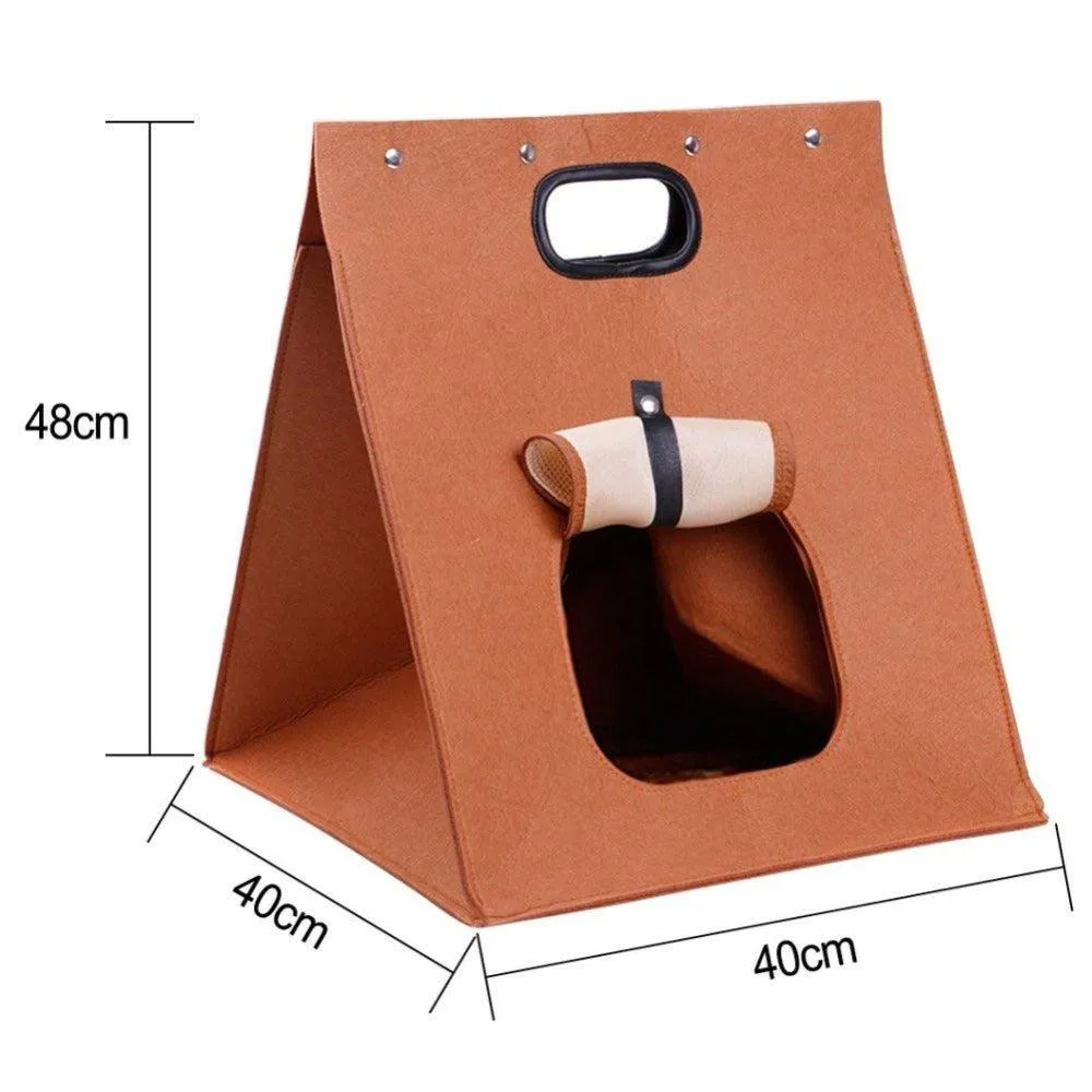Foldable Warm Bed for Cats