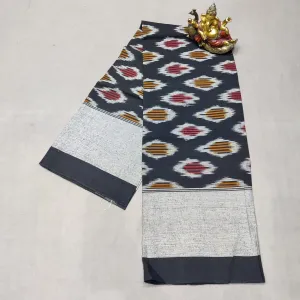 Ikat Single Cot Cotton Bedsheet