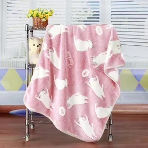 Large Fleece Blanket Bed