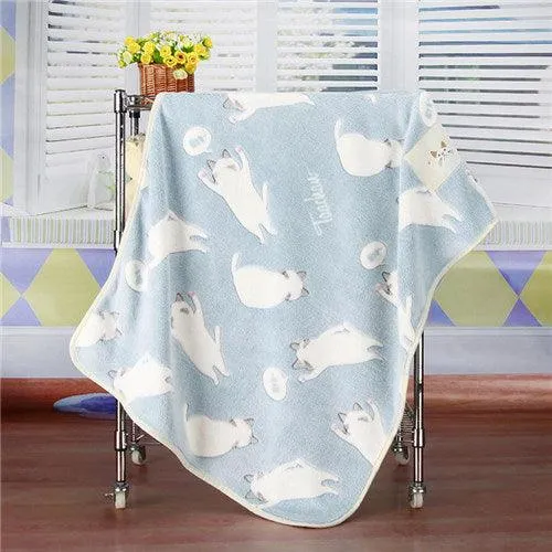 Large Fleece Blanket Bed