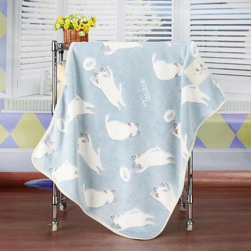 Large Fleece Blanket Bed