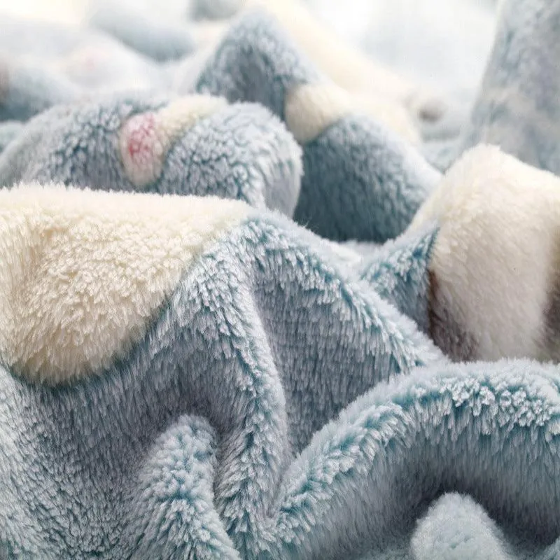 Large Fleece Blanket Bed