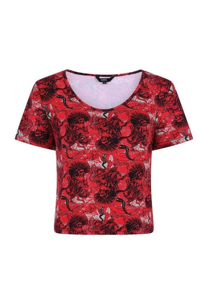Mad Dame Crop Top