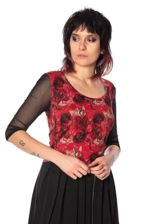 Mad Dame Mesh Top
