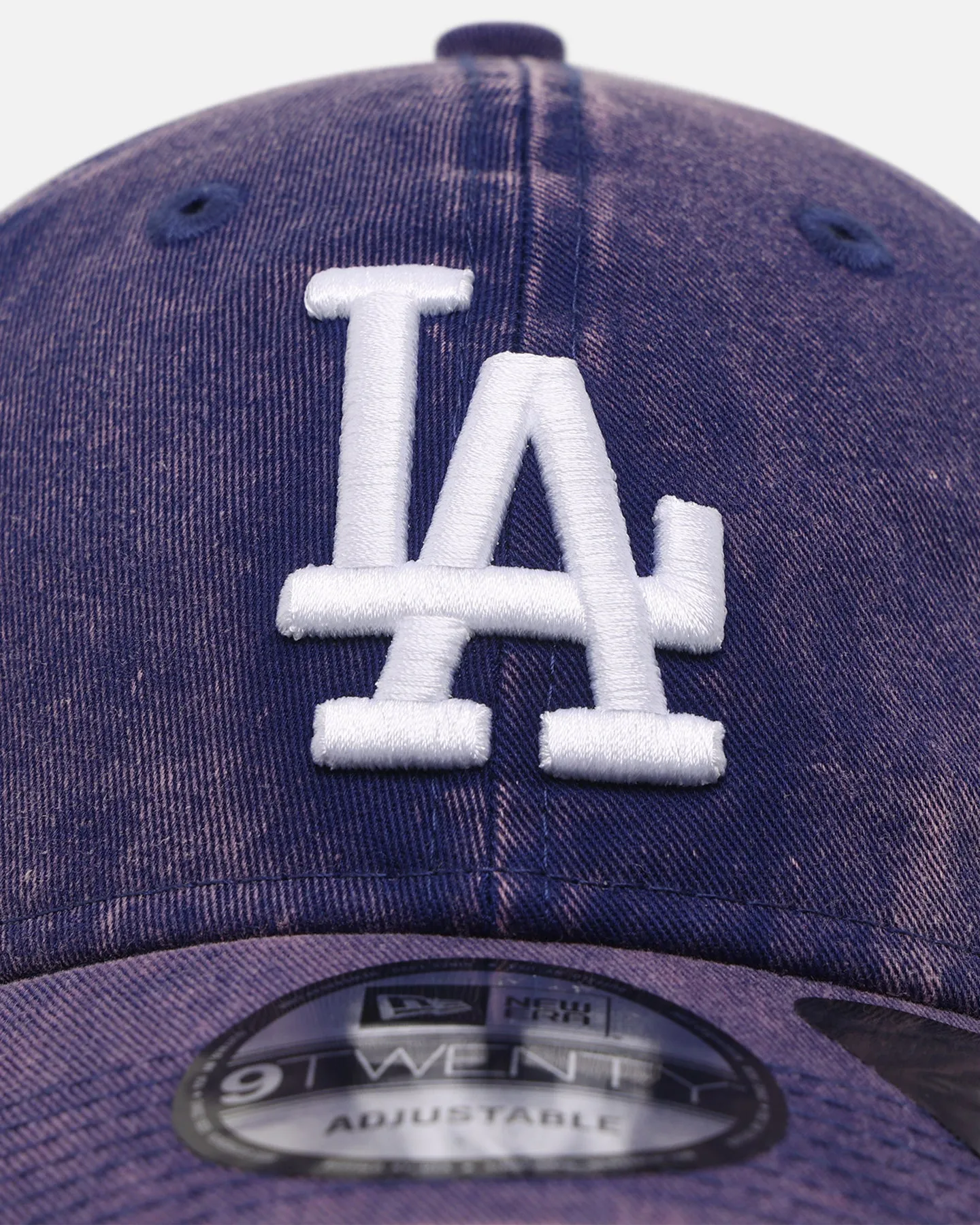 New Era Los Angeles Dodgers 'Snow Washed' 9TWENTY Strapback Blue