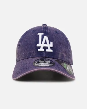New Era Los Angeles Dodgers 'Snow Washed' 9TWENTY Strapback Blue