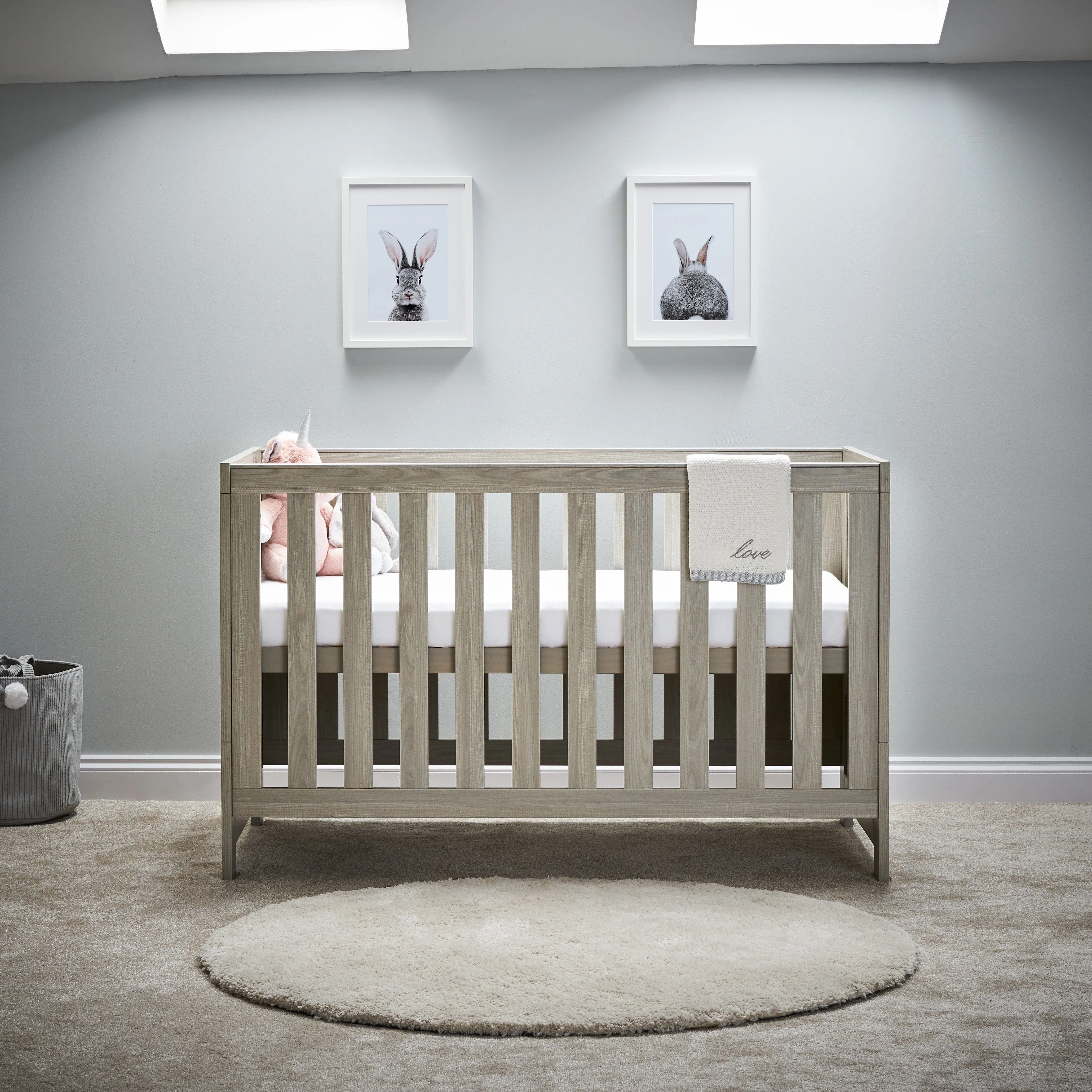 Obaby - Nika Cot Bed - Direct Delivery
