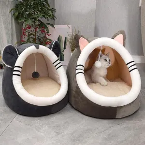 Warm Soft Cats Bed