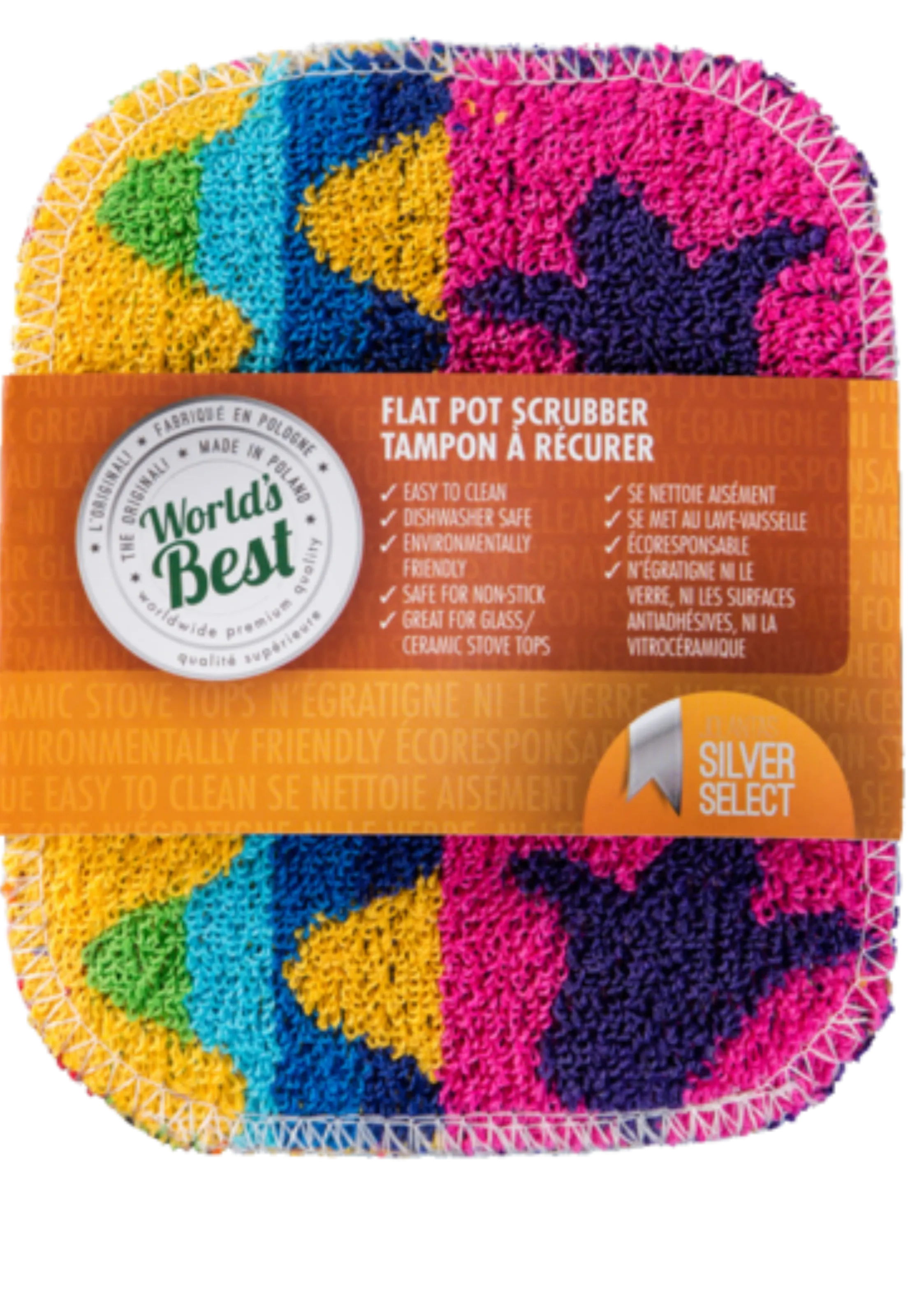Worlds Best Flat Pot Scrubber