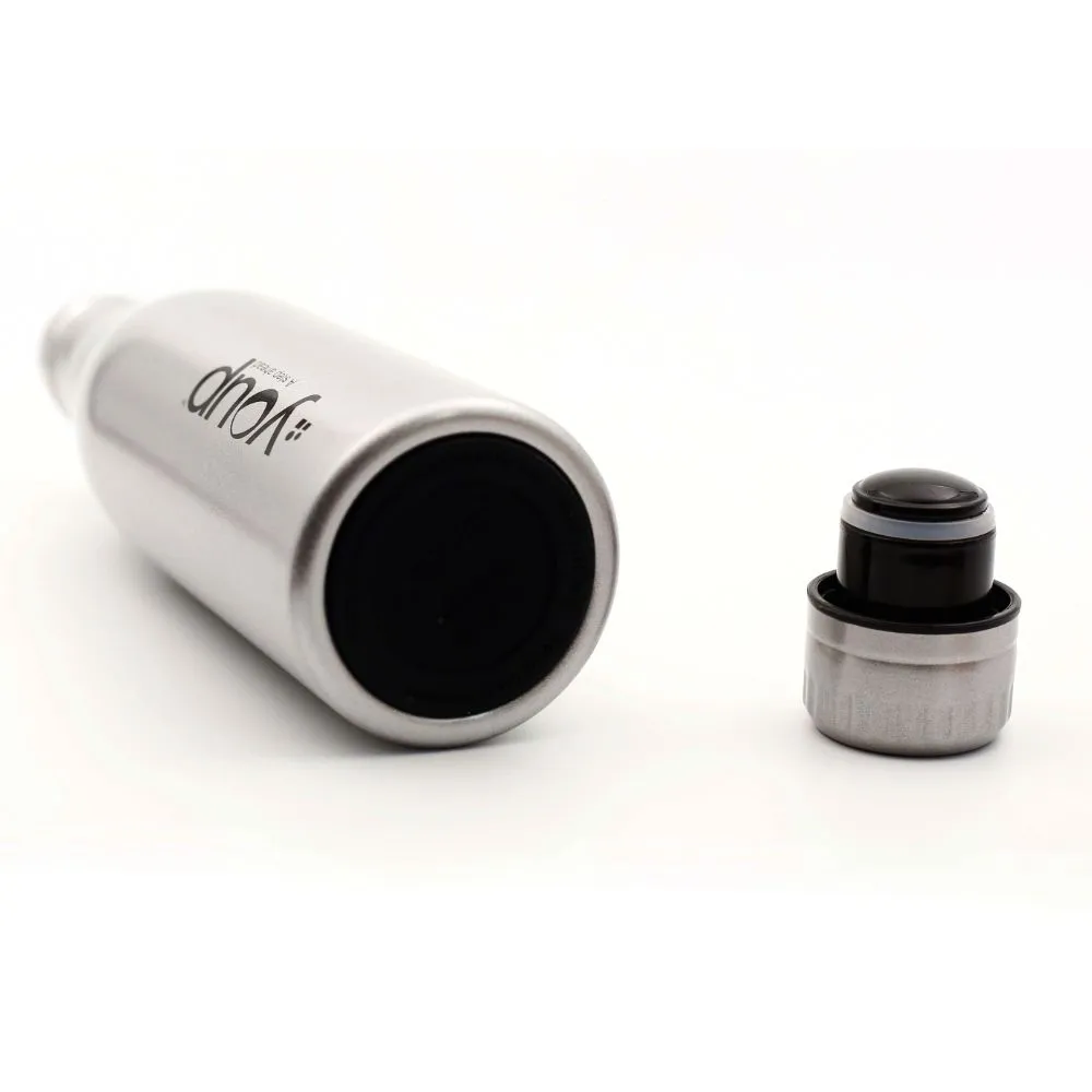 Youp Thermosteel Insulated Silver Color Water Bottle Splash1001 - 1 L